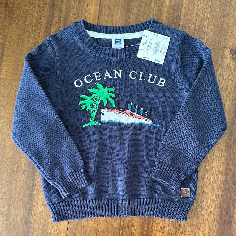*NEW* Navy Ocean Club Sweater